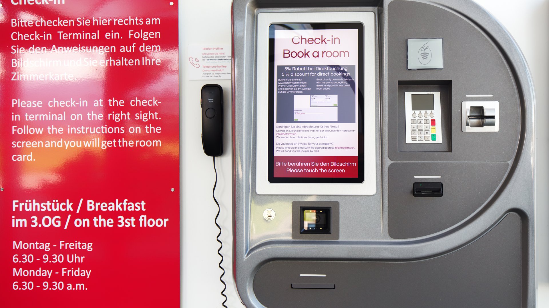 Self-Check-in / 24-hour easy check-in and check-out Self-Check-in / 24-hour easy check-in and check-out